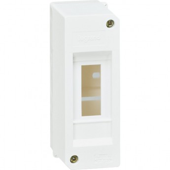 Щиток накладной LEGRAND Mini S 2 модуля 140х52х68 белый