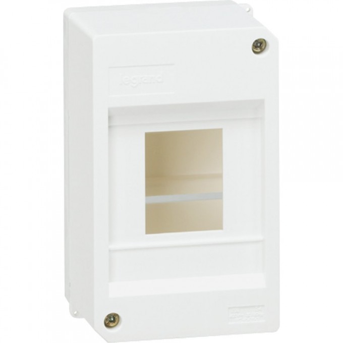 Щиток накладной LEGRAND Mini S 4 модуля 140х87х68 белый 001357