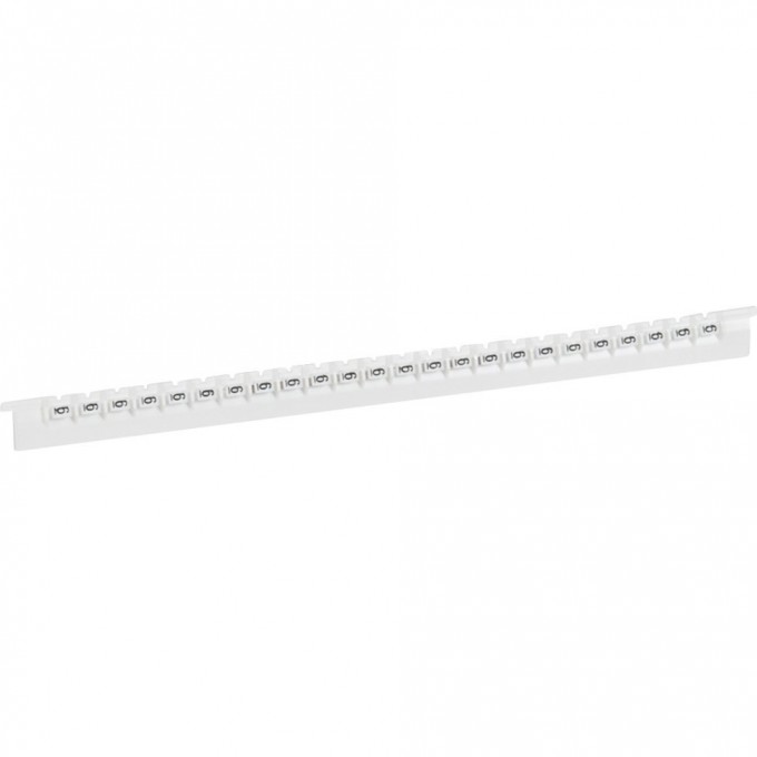 Маркер LEGRAND Memocab ширина 2,3 мм чёрная маркировка на белом фоне цифра 6 037786