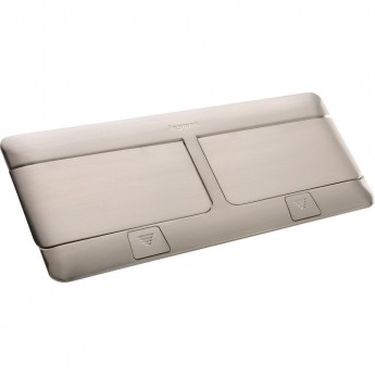 Выдвижной розеточный блок LEGRAND неукомплектованный IP 40 8 модулей нержавеющая сталь