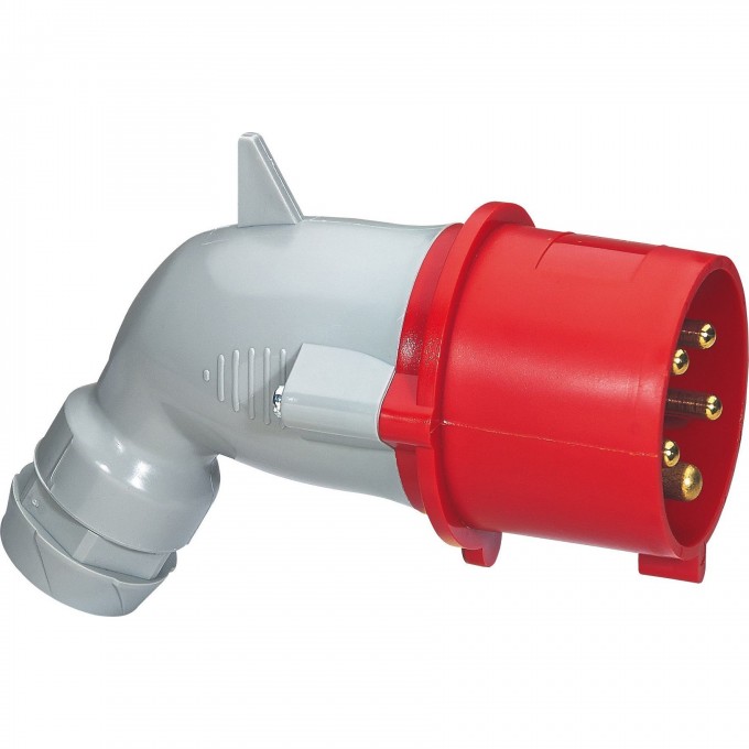 Вилка LEGRAND моб.угл. 32А 3К+Н+З 380В IP44 056478