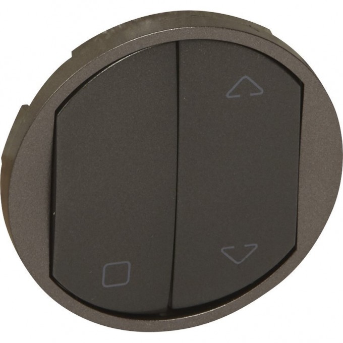 Клавиша управляющего устройства MyHome Play Zigbee для жалюзи графит 067895