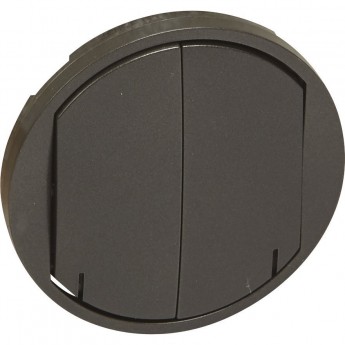 Лицевая панель LEGRAND MyHome Zigbee 2канального радиоуправляющего устройства графит Лицевая панель LEGRAND MyHome Zigbee 2канального радиоуправляющего устройства графит