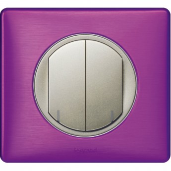 Настенное плоское радиоуправляющее устройство LEGRAND MyHome Play Zigbee диммера