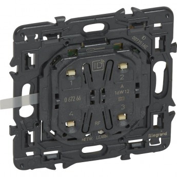 Настенное плоское радиоуправляющее устройство LEGRAND MyHome Play Zigbee выключателя сценариев