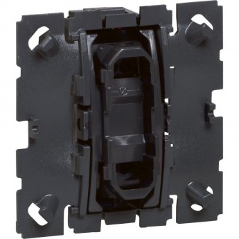 Выключатель LEGRAND Celiane однополюсный 10 AX 230 В серый