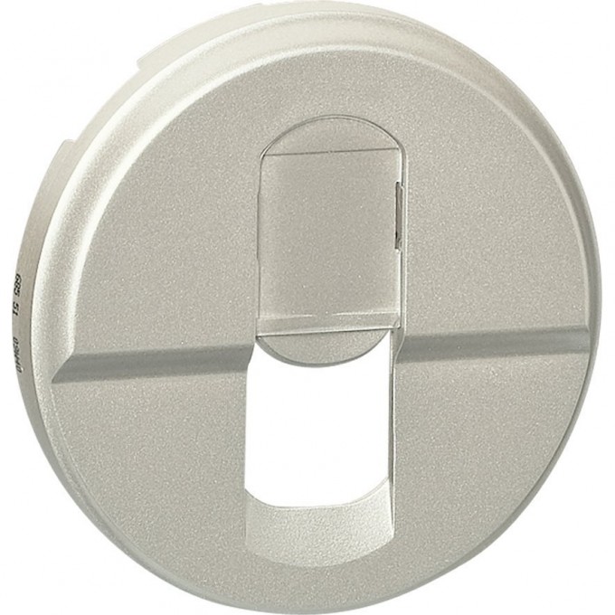 Лицевая панель LEGRAND Celiane розетки RJ 45 Кат. № 0 673 44/45 титан 068551