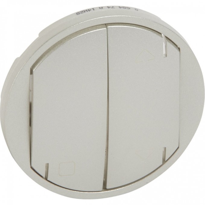 Лицевая панель LEGRAND для Кат. № 0 672 63/64 титан 068474