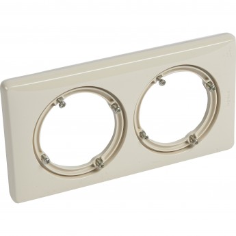 Рамка LEGRAND 2 поста Celiane IP 44 слоновая кость