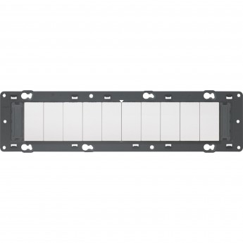 Заглушка LEGRAND Mosaic 1 модуль белый