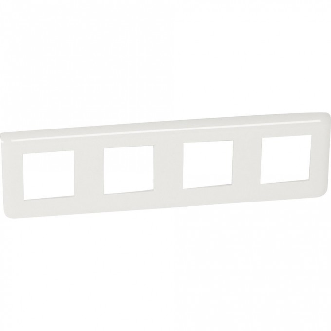 Рамка LEGRAND Mosaic 4x2 модуля горизонтальная белый 078808