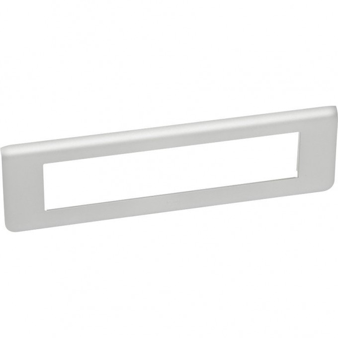 Рамка LEGRAND пластиковая Mosaic 10 модулей Алюминий 079310