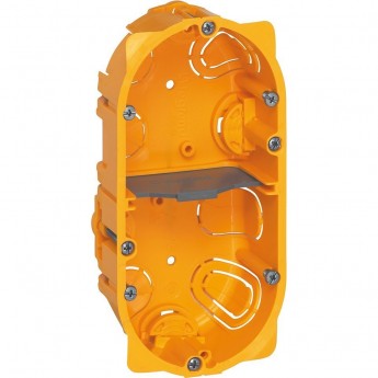 Коробка многоместная LEGRAND Batibox для сухих перегородок 2-местная 4/5 модулей глубина 40