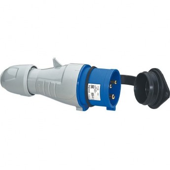 Прямая вилка LEGRAND P17 Tempra Pro IP 44 200/250 В 16 A 2К+З
