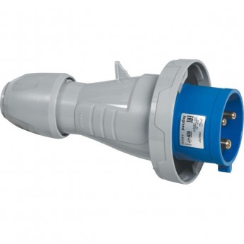 Прямая вилка LEGRAND P17 Tempra Pro IP 66/67 200/250 В 16 A 2К+З