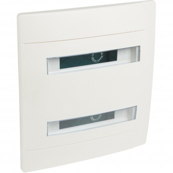 Распределительный щиток LEGRAND скрытого монтажа Practibox - с шинами PE + N - 2 рейки х 12 модулей, белый