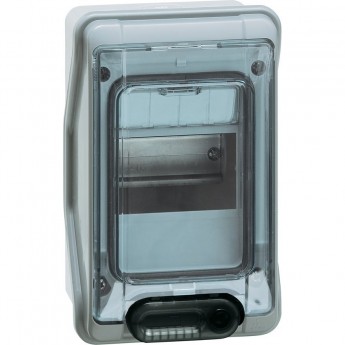 Щиток LEGRAND Plexo³ IP 65 IK 09 1 ряд 32 А 4 модуля серый