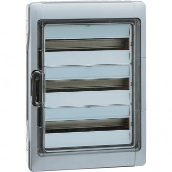 Щиток LEGRAND Plexo³ IP 65 IK 09 3 ряда 90 А 12 модулей серый