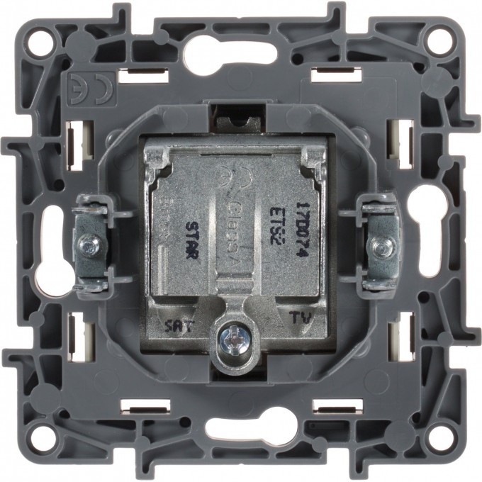 Розетка LEGRAND TV/SAT двухкабельная ETIKA слоновая кость 672357