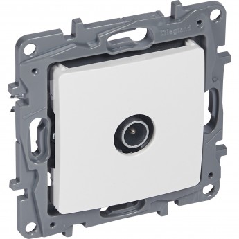 Розетка LEGRAND TV «звезда» 2 дБ 0-2400 мГц Etika белый