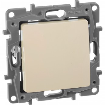Выключатель LEGRAND Etika Plus без фиксации (кнопка) с Н.О./Н.З. контактом 6 A 250 В слоновая кость