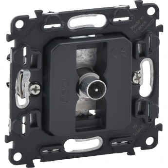 Розетка LEGRAND Valena IN'MATIC ТВ проходная 1,5дБ/14дБ 0-2400 МГц