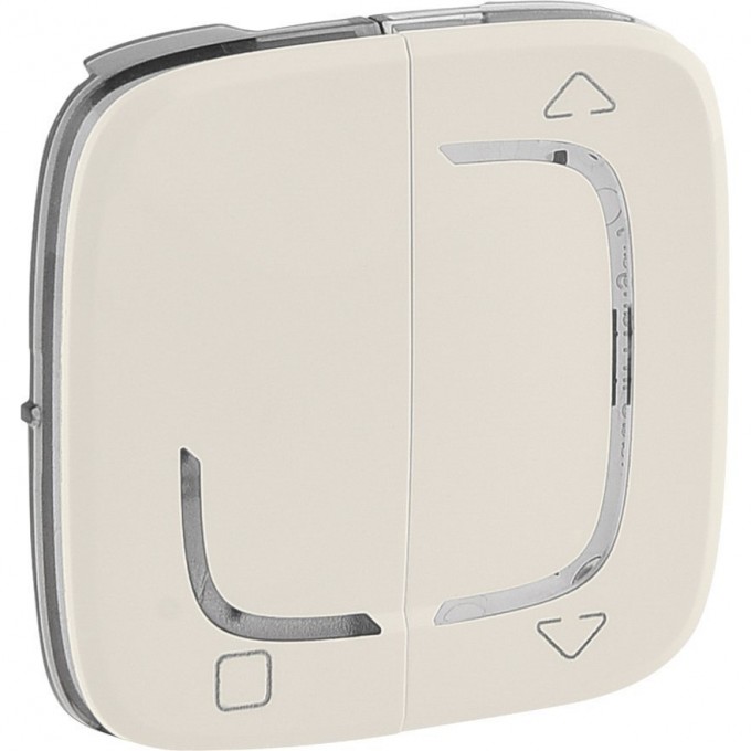 Лицевая панель LEGRAND Valena ALLURE MyHome Play Zigbee для радиоприемного выключателя для приводов жалюзи/рольставень слоновая кость 754734