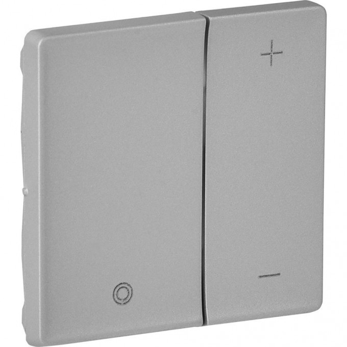 Лицевая панель LEGRAND Valena LIFE для кнопочного светорегулятора алюминий 754892