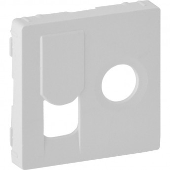 Лицевая панель LEGRAND Valena LIFE для розетки TV-RJ45 белый