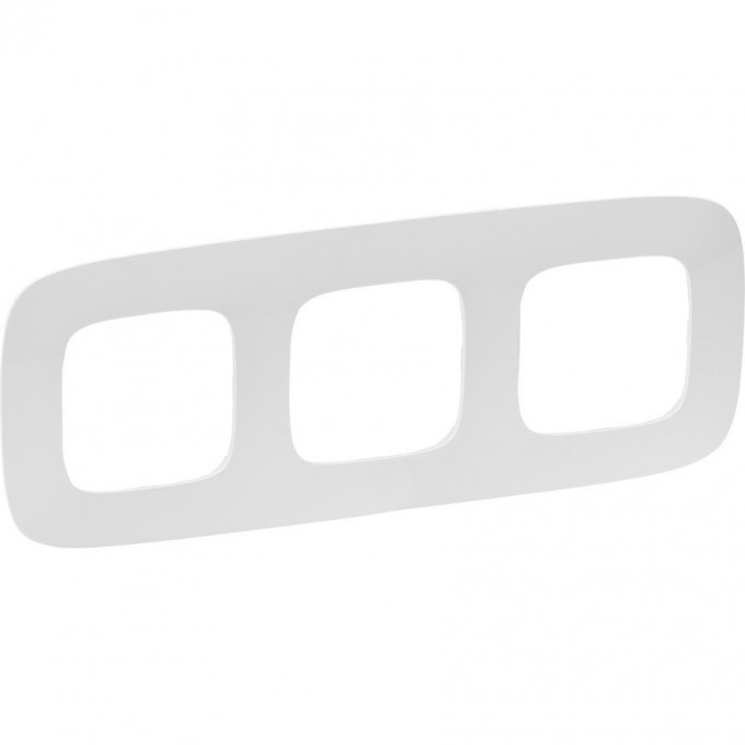 Рамка LEGRAND Valena ALLURE 3-постовая универсальная белый 754303