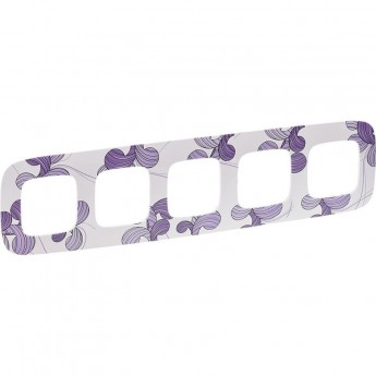 Рамка LEGRAND Valena ALLURE 5-постовая универсальная флора
