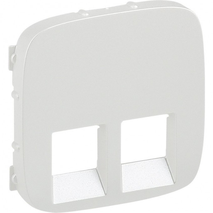 Лицевая панель LEGRAND Valena ALLURE для двойных телефонных/информационных розеток жемчуг 755429