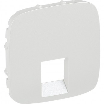 Лицевая панель LEGRAND Valena ALLURE для одиночных телефонных/информационных розеток жемчуг