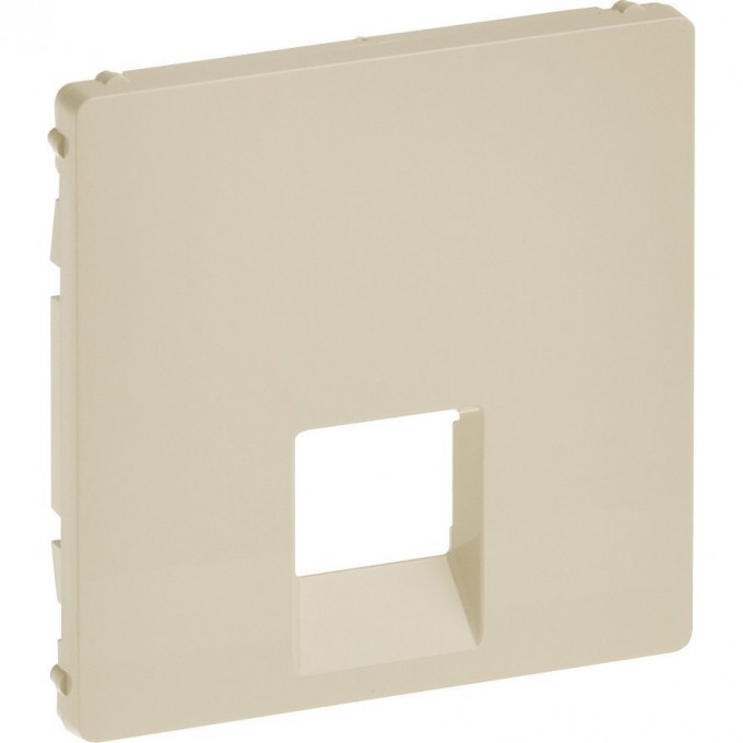 Лицевая панель LEGRAND Valena LIFE для одиночных телефонных/информационных розеток слоновая кость 755411