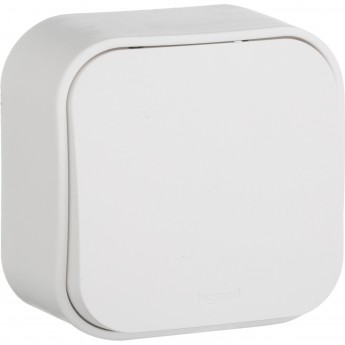 Переключатель LEGRAND Quteo на 2 направления 10 A 250 В IP 20 белый