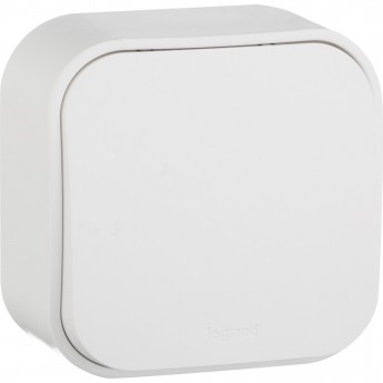 Выключатель LEGRAND Quteo без фиксации (кнопка) 6 A 250 В IP 20 Белый