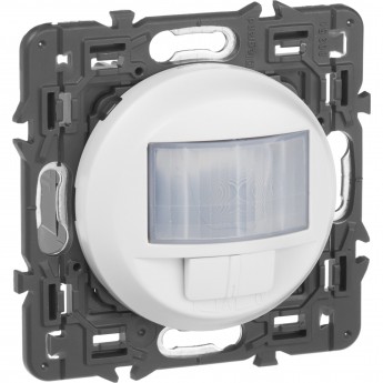 Датчик движения LEGRAND Celiane двухпроводный 250 Вт без нейтрали с функцией ручного управления белый