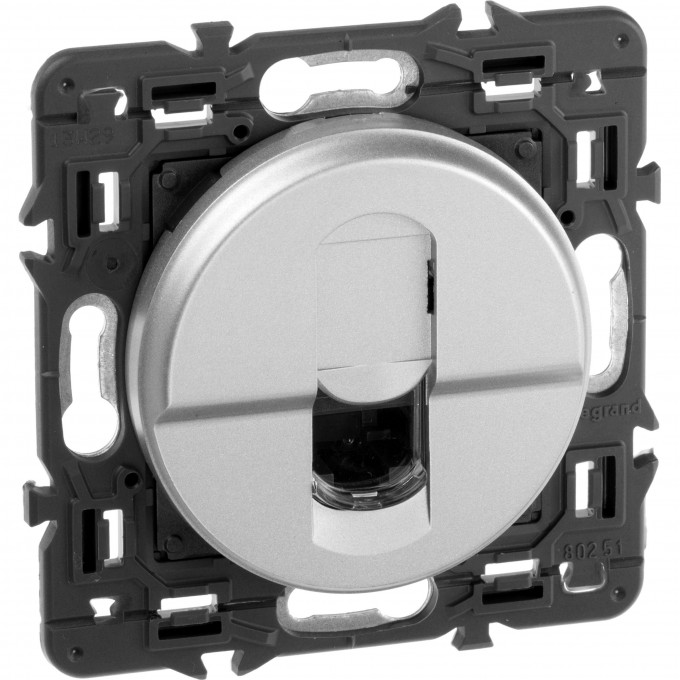 Розетка LEGRAND Celiane RJ45 UTP Cat. 6 титан SET-1-067344-04