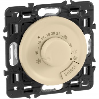 Термостат LEGRAND Celiane комнатный слоновая кость