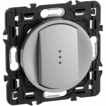 Выключатель LEGRAND Celiane выключатель с подсветкой титан