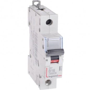 Автоматический выключатель LEGRAND DX3 6000 10kA 16A 1П тип В