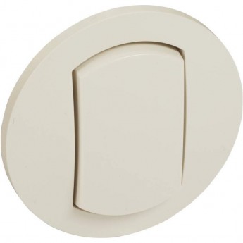 Лицевая панель LEGRAND Celiane для одноклавишного переключателя IP 44, слоновая кость