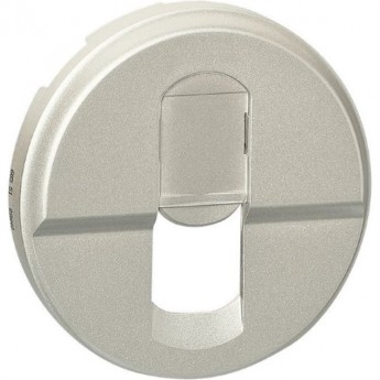 Лицевая панель LEGRAND Celiane розетки компьютерной, титан