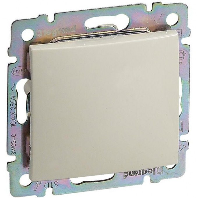 Механизм кнопки LEGRAND СП Valena 1-клавиша слоновая кость 695607