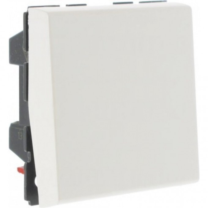 Переключатель LEGRAND Mosaic 10A 2 модуля, белый 77011