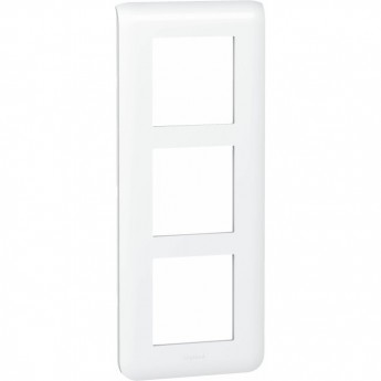 Рамка 3x2 модуля LEGRAND Mosaic вертикальная, белая