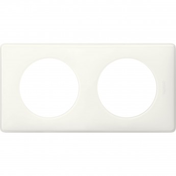 Рамка LEGRAND CELIANE2 2 поста, белый глянец