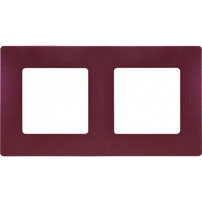 Рамка LEGRAND Etika 2 поста сливовый 672562