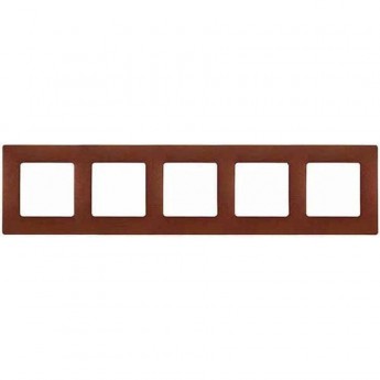 Рамка LEGRAND Etika 5 постов какао