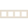 Рамка LEGRAND INSPIRIA 4 поста слоновая кость 673961